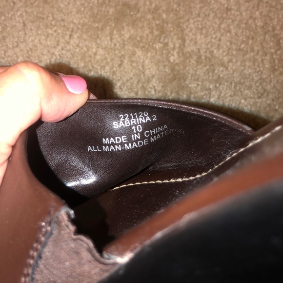 Fabulaire brown wedge shoes - Picture 7 of 7